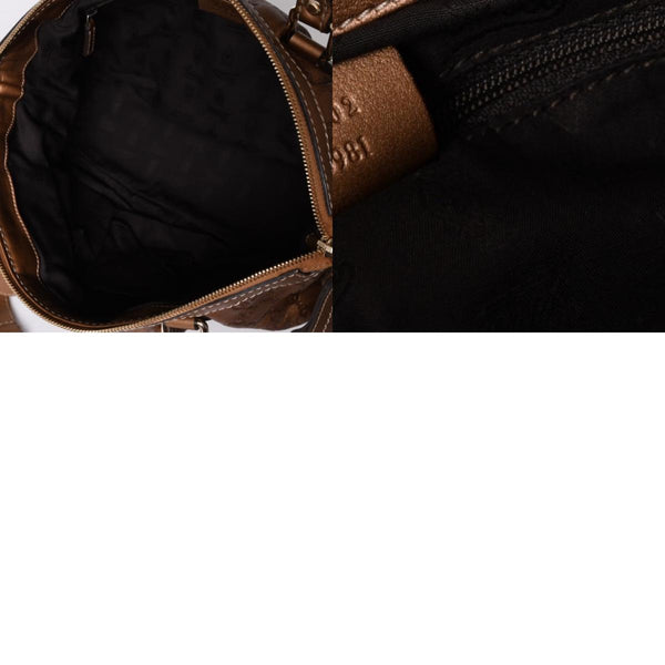 Very Good Condition GUCCI 247902 Sukey Model Guccisima Gold Color Tote Bag 2WAY Used 4a000752