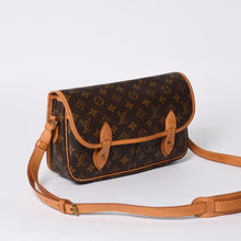 画像をギャラリービューアに読み込む, LOUIS VUITTON ルイヴィトン ジンべエールMM モノグラム M42247 ショルダーバッグ ブラウン ゴールド金具 美品 中古 4a000725