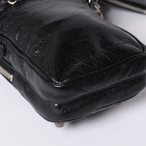 BALENCIAGA Luka Gor shoulder bag men's bag 742015 black silver hardware mint condition used 4a000733