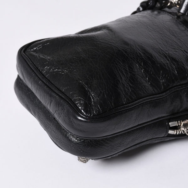 BALENCIAGA Luka Gor shoulder bag men's bag 742015 black silver hardware mint condition used 4a000733