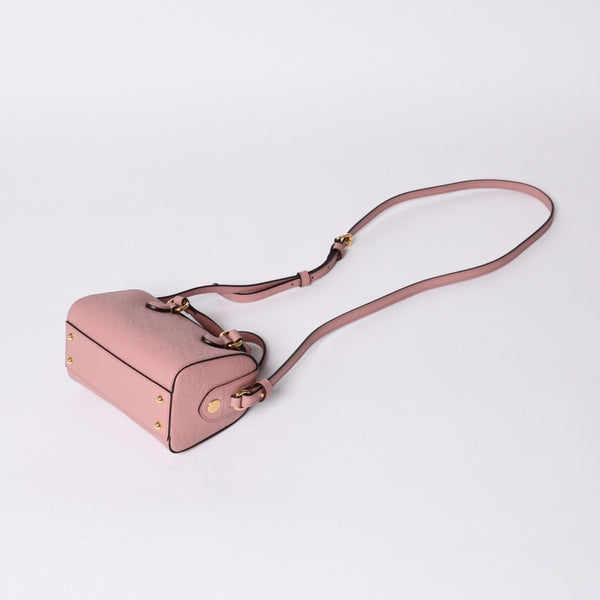New and unused GUCCI GG Super Mini Boston Bag 290230 Shoulder Bag Messenger Bag Pink Used 4a000857