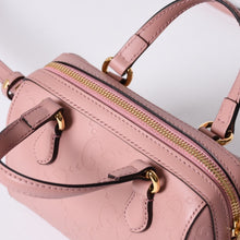 画像をギャラリービューアに読み込む, 新品未使用品 GUCCI グッチ GGスーパー ミニボストンバッグ 290230 Shoulder Bag ショルダーバッグ メッセンジャーバッグ ピンク 中古 4a000857