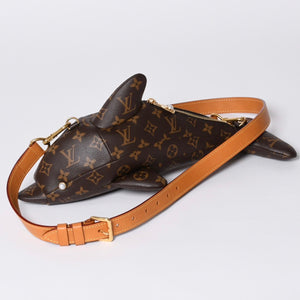 New and unused LOUIS VUITTON DOLPHIN BAG M14963 Monogram Brown Gold hardware Used 4a001227