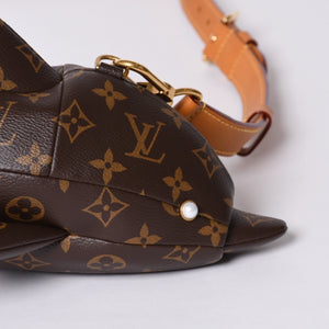 New and unused LOUIS VUITTON DOLPHIN BAG M14963 Monogram Brown Gold hardware Used 4a001227