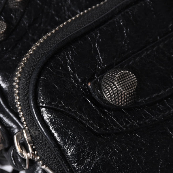 BALENCIAGA Luka Gor shoulder bag men's bag 742015 black silver hardware mint condition used 4a000733