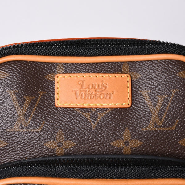 新品同様 LOUIS VUITTON ルイヴィトン NIGO ダミエジャイアント アマゾン スリングバッグ N40379 2020年 ショルダーバッグ ロゴ 中古 4a001015