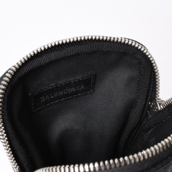 BALENCIAGA Luka Gor shoulder bag men's bag 742015 black silver hardware mint condition used 4a000733