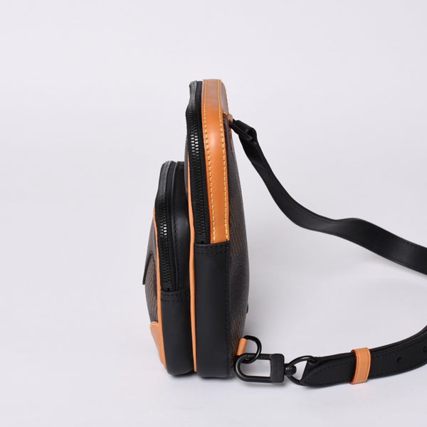 新品同様 LOUIS VUITTON ルイヴィトン NIGO ダミエジャイアント アマゾン スリングバッグ N40379 2020年 ショルダーバッグ ロゴ 中古 4a001015