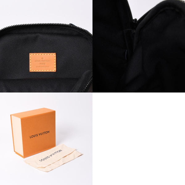 新品同様 LOUIS VUITTON ルイヴィトン NIGO ダミエジャイアント アマゾン スリングバッグ N40379 2020年 ショルダーバッグ ロゴ 中古 4a001015