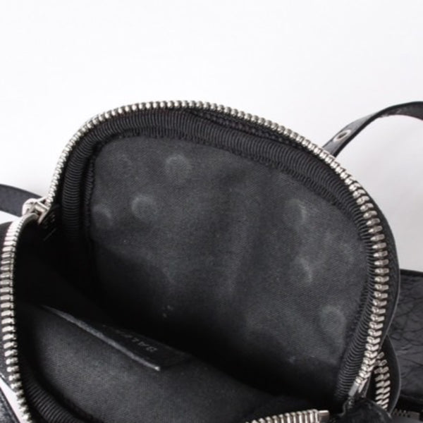 BALENCIAGA Luka Gor shoulder bag men's bag 742015 black silver hardware mint condition used 4a000733