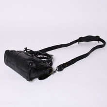 画像をギャラリービューアに読み込む, 極美品 BALENCIAGA バレンシアガ クラシック ミニ シティ 2WAY ショルダーバッグ 300295 ロゴ ブラック ブロンズ金具 中古 4a001226