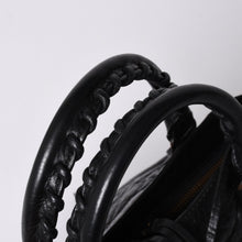 画像をギャラリービューアに読み込む, 極美品 BALENCIAGA バレンシアガ クラシック ミニ シティ 2WAY ショルダーバッグ 300295 ロゴ ブラック ブロンズ金具 中古 4a001226
