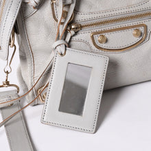 画像をギャラリービューアに読み込む, BALENCIAGA バレンシアガ クラシック ミニ シティ 2WAY ショルダーバッグ 300295 ロゴ グレー シルバー金具 美品 中古 4a001119