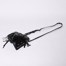 画像をギャラリービューアに読み込む, BALENCIAGA バレンシアガ ルカゴール ショルダーバッグ メンズバッグ 742015 ブラック シルバー金具 美品 中古 4a000733