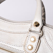 画像をギャラリービューアに読み込む, BALENCIAGA バレンシアガ クラシック ミニ シティ 2WAY ショルダーバッグ 300295 ロゴ グレー シルバー金具 美品 中古 4a001119