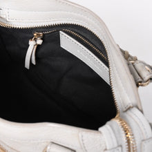画像をギャラリービューアに読み込む, BALENCIAGA バレンシアガ クラシック ミニ シティ 2WAY ショルダーバッグ 300295 ロゴ グレー シルバー金具 美品 中古 4a001119