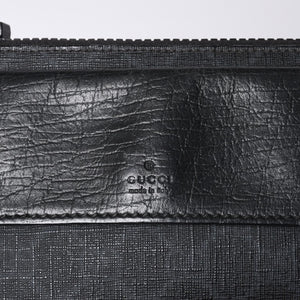 GUCCI グッチ ウエストバッグ ボディバッグ 161833 GGスプリーム PVC Black ブラック レザー 美品 中古 4a000505
