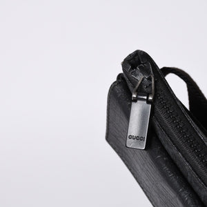 GUCCI グッチ ウエストバッグ ボディバッグ 161833 GGスプリーム PVC Black ブラック レザー 美品 中古 4a000505