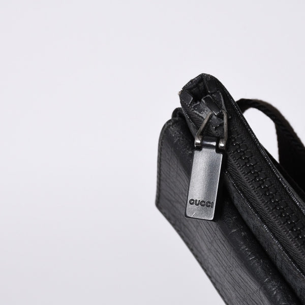GUCCI グッチ ウエストバッグ ボディバッグ 161833 GGスプリーム PVC Black ブラック レザー 美品 中古 4a000505