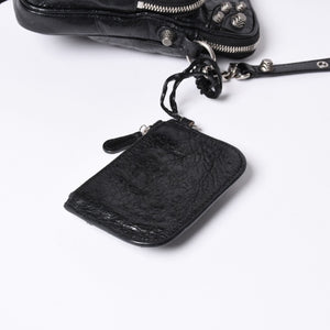 BALENCIAGA Luka Gor shoulder bag men's bag 742015 black silver hardware mint condition used 4a000733