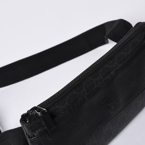 GUCCI グッチ ウエストバッグ ボディバッグ 161833 GGスプリーム PVC Black ブラック レザー 美品 中古 4a000505