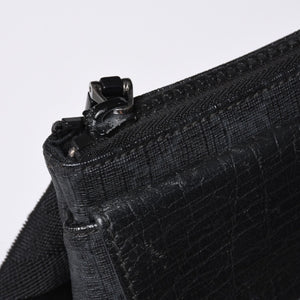 GUCCI グッチ ウエストバッグ ボディバッグ 161833 GGスプリーム PVC Black ブラック レザー 美品 中古 4a000505