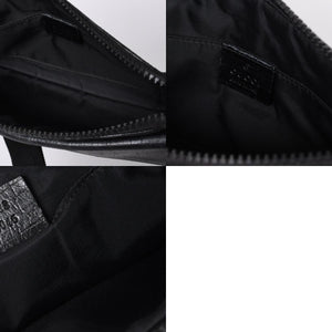 GUCCI グッチ ウエストバッグ ボディバッグ 161833 GGスプリーム PVC Black ブラック レザー 美品 中古 4a000505