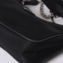 画像をギャラリービューアに読み込む, PRADA プラダ Re-Edition リエディション Hand Bag ハンドバッグ ワンショルダーバッグ ブラック ナイロン レザー 美品 中古 4a000734