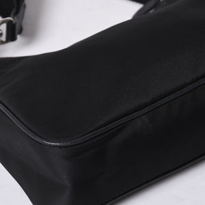 PRADA プラダ Re-Edition リエディション Hand Bag ハンドバッグ ワンショルダーバッグ ブラック ナイロン レザー 美品 中古 4a000734