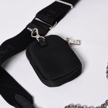 画像をギャラリービューアに読み込む, PRADA プラダ Re-Edition リエディション Hand Bag ハンドバッグ ワンショルダーバッグ ブラック ナイロン レザー 美品 中古 4a000734
