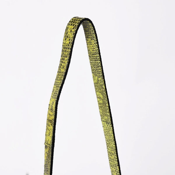 Very good condition FENDI Mamma bucket one shoulder bag green beads leather silver metal fittings used 4a000735