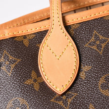 画像をギャラリービューアに読み込む, LOUIS VUITTON ルイヴィトン トートバッグ ネヴァーフルPM モノグラム M46979 ブラウン モノグラムキャンバス レザー 中古 4a000824