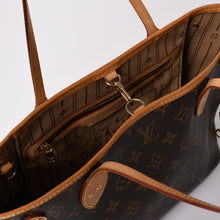 画像をギャラリービューアに読み込む, LOUIS VUITTON ルイヴィトン トートバッグ ネヴァーフルPM モノグラム M46979 ブラウン モノグラムキャンバス レザー 中古 4a000824