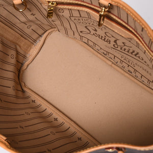 LOUIS VUITTON ルイヴィトン トートバッグ ネヴァーフルPM モノグラム M46979 ブラウン モノグラムキャンバス レザー 中古 4a000824