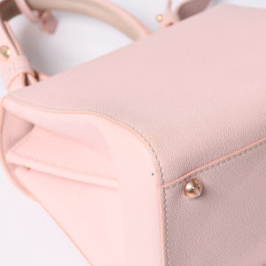 Delvaux Brilliant Brillon Hand Bag Pink Calfskin Good Condition Used 4a000748
