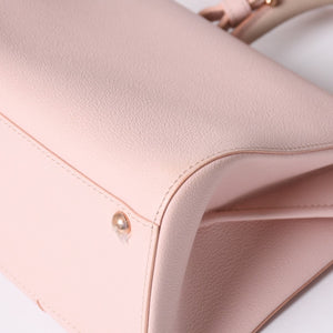 Delvaux Brilliant Brillon Hand Bag Pink Calfskin Good Condition Used 4a000748