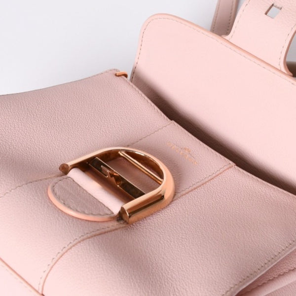 Delvaux Brilliant Brillon Hand Bag Pink Calfskin Good Condition Used 4a000748