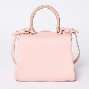 Delvaux Brilliant Brillon Hand Bag Pink Calfskin Good Condition Used 4a000748