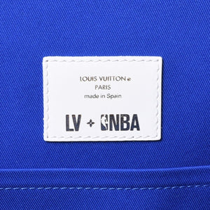 新品同様 LOUISVUITTON ルイヴィトン × NBA エヌビーエー バックパックNV リュック M45581 モノグラム ブラウン ブルー ホワイト 中古 4a001237