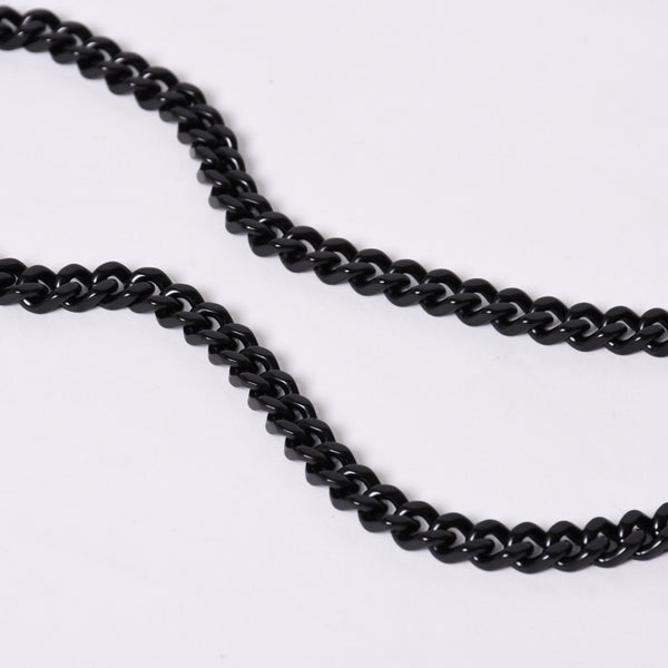 新品未使用 SAINT LAURENT PARIS サンローランパリ カサンドラ エンベロープ チェーンウォレット 377828 グレインドプードルレザー 中古 4a000428