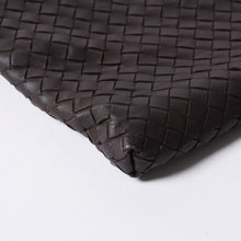 画像をギャラリービューアに読み込む, BOTTEGA VENETA ボッテガヴェネタ イントレチャート ショルダーバッグ ブラウン 美品 中古 4a000869