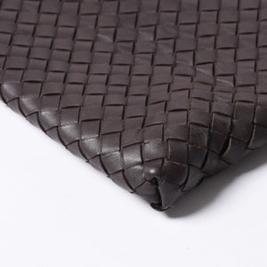 BOTTEGA VENETA ボッテガヴェネタ イントレチャート ショルダーバッグ ブラウン 美品 中古 4a000869
