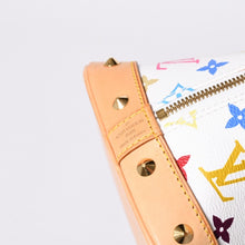 画像をギャラリービューアに読み込む, 極美品 LOUIS VUITTON ルイヴィトン アルマ ハンドバッグ M92647 モノグラム マルチカラー ホワイト 村上隆 中古 4a001068