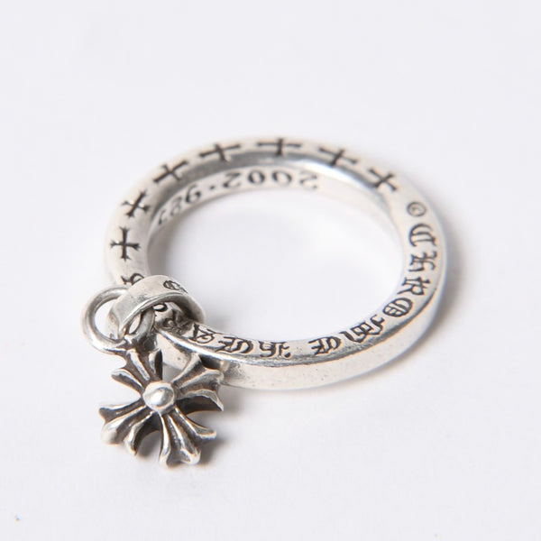 CHROME HEARTS NTFL CH Plus Ring Weight Approx. 5.3g Size 9 Silver 925 Good Condition Used 4a001137