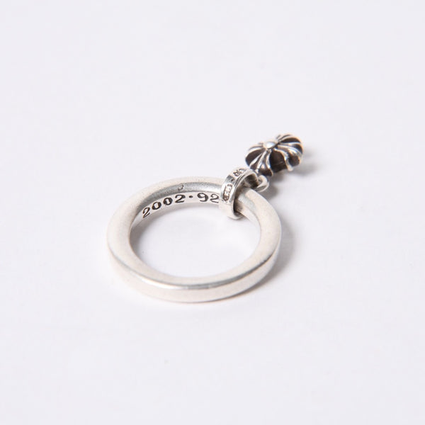CHROME HEARTS NTFL CH Plus Ring Weight Approx. 5.3g Size 9 Silver 925 Good Condition Used 4a001137