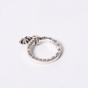 CHROME HEARTS NTFL CH Plus Ring Weight Approx. 5.3g Size 9 Silver 925 Good Condition Used 4a001137