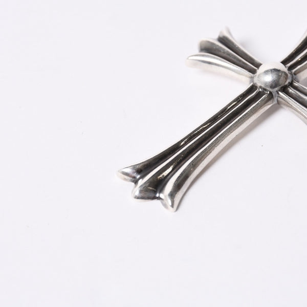 CHROME HEARTS Large Cross Bail Necklace Weight approx. 47g STERLING Engraved Sterling Silver Good Condition Used 4a001132