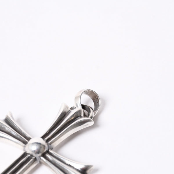 CHROME HEARTS Large Cross Bail Necklace Weight approx. 47g STERLING Engraved Sterling Silver Good Condition Used 4a001132