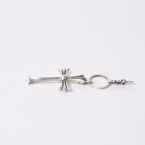 CHROME HEARTS Large Cross Key Ring Large Cross Dagger Key Ring Silver Good Condition Used 4a000958