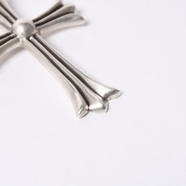CHROME HEARTS Large Cross Key Ring Large Cross Dagger Key Ring Silver Good Condition Used 4a000958